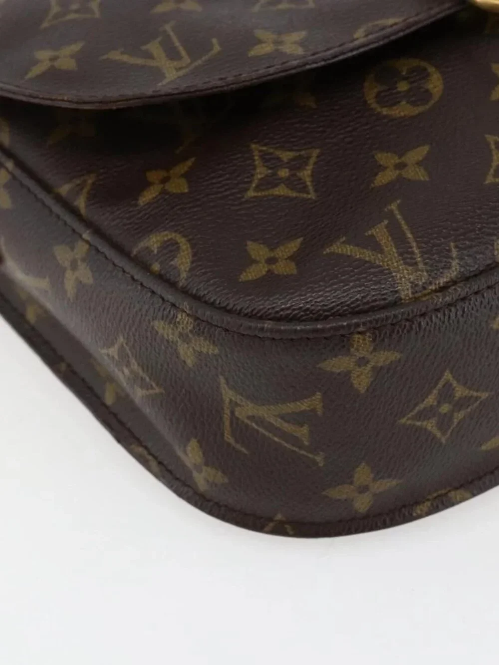 LOUIS VUITTON Monogram Saint Cloud GM Shoulder Bag